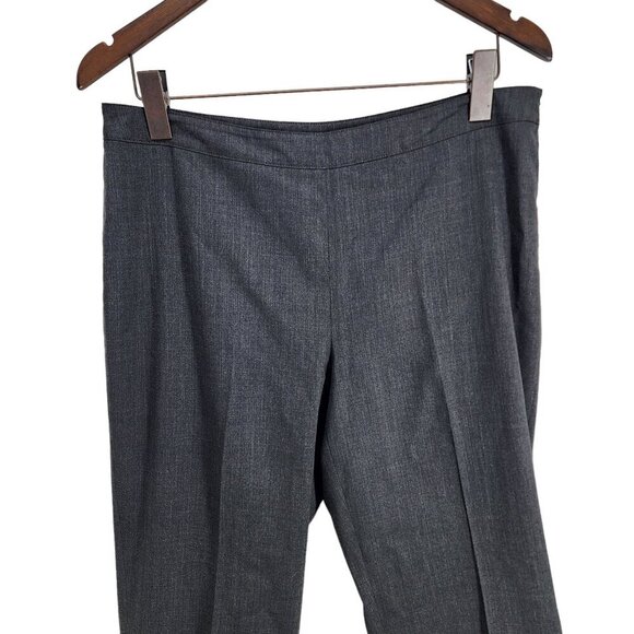 Lafayette 148 New York Bleecker Slim-Leg‎ Pants Women's Size 8 Gray - Picture 7 of 9